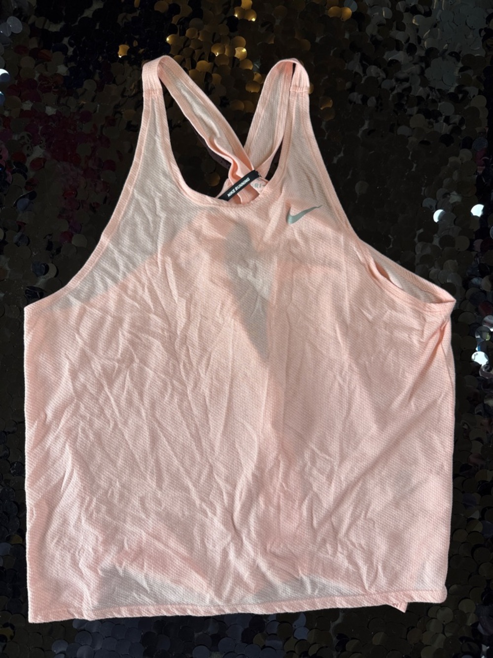 Nike Women's Light Pink Racerback Training Tank